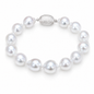 12mm - 13mm Australian Baroque White Southsea Pearl Bracelet