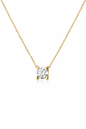 1.5ct Lab-Grown Diamond Pendent - 18KT Yellow Gold
